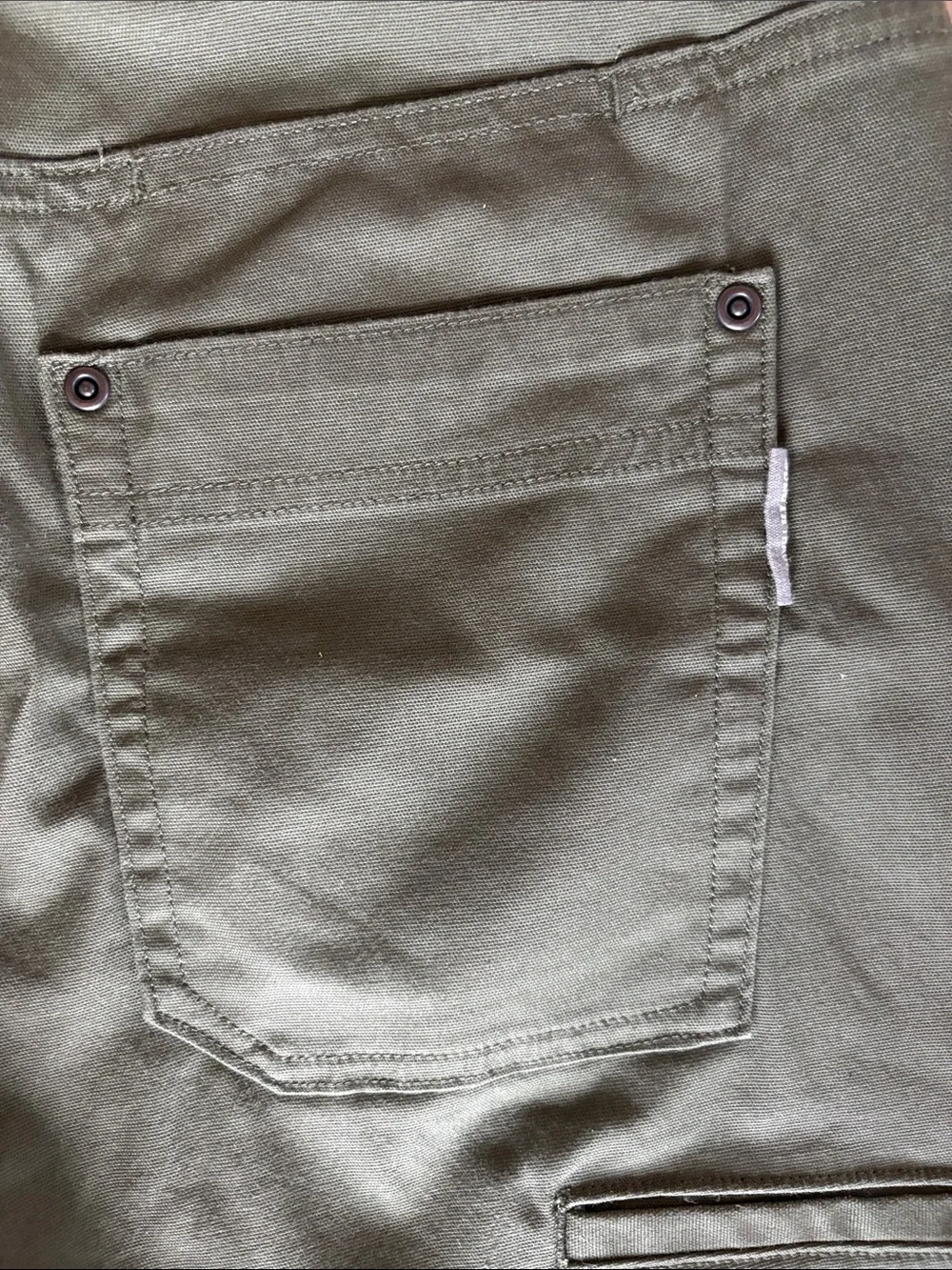 Duluth Olive Green Utility Pants - Picture 4 of 6